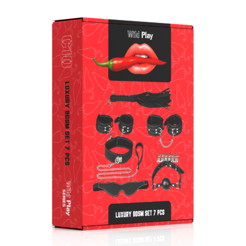 Luksusowy zestaw BDSM 7 produktów