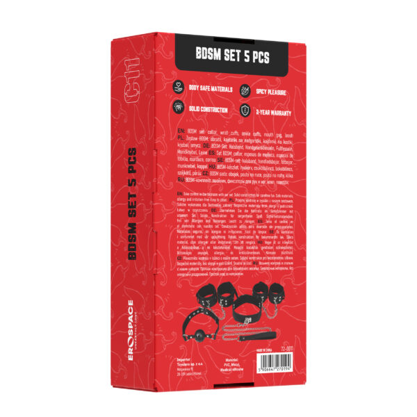 Zestaw BDSM 5 produktów - obrazek 8