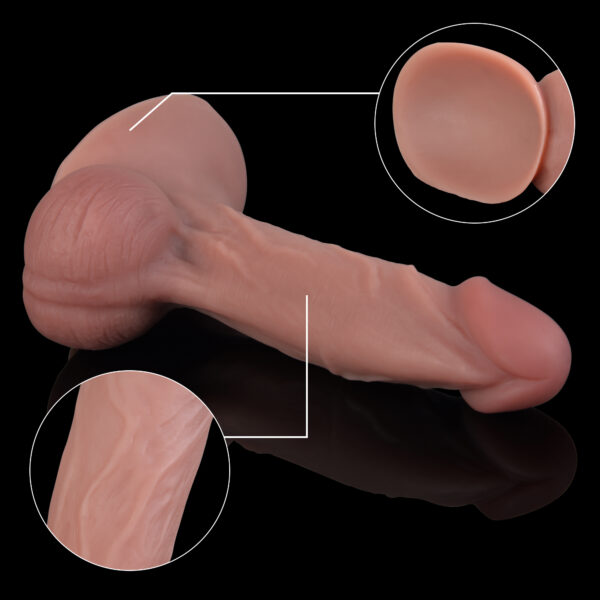 Dildo silikonowe 21 cm - obrazek 7